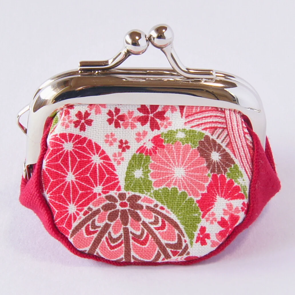 Red Mari and Sakura purse, color 2