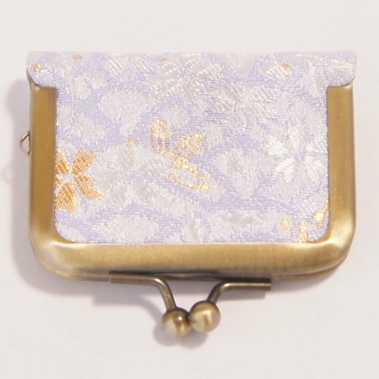 Another view of the purple pouch with antique-gold clasp, color 3