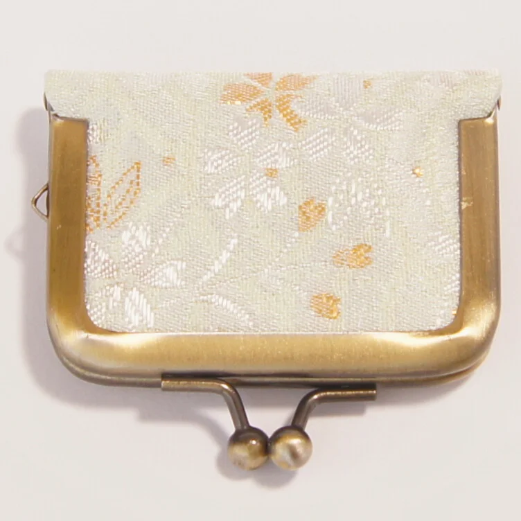 Another view of the green pouch with antique-gold clasp, color 4