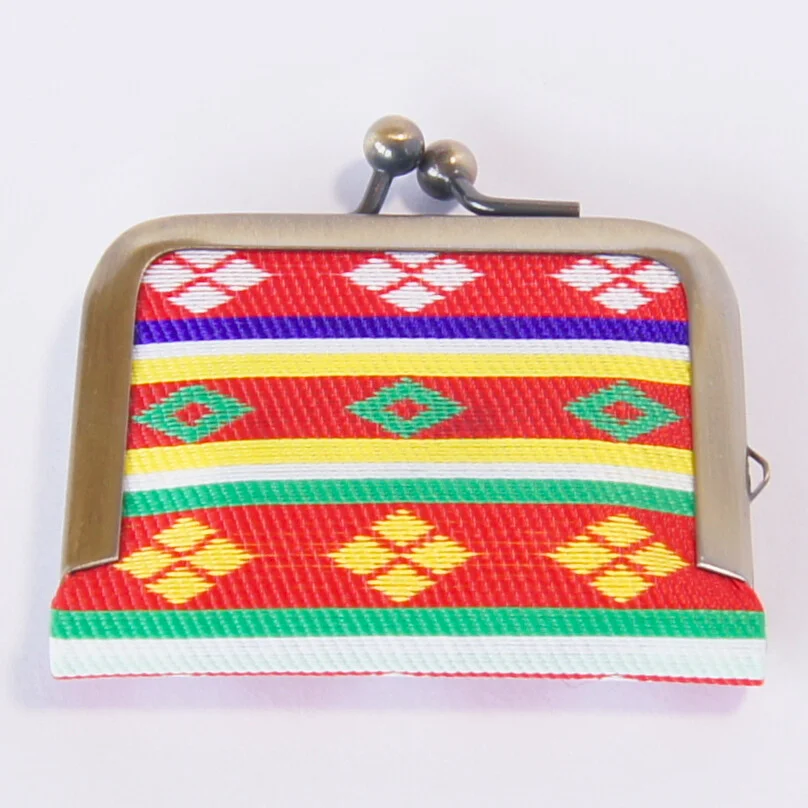 Flame colorway of the Ungen-pattern pouch, color 1